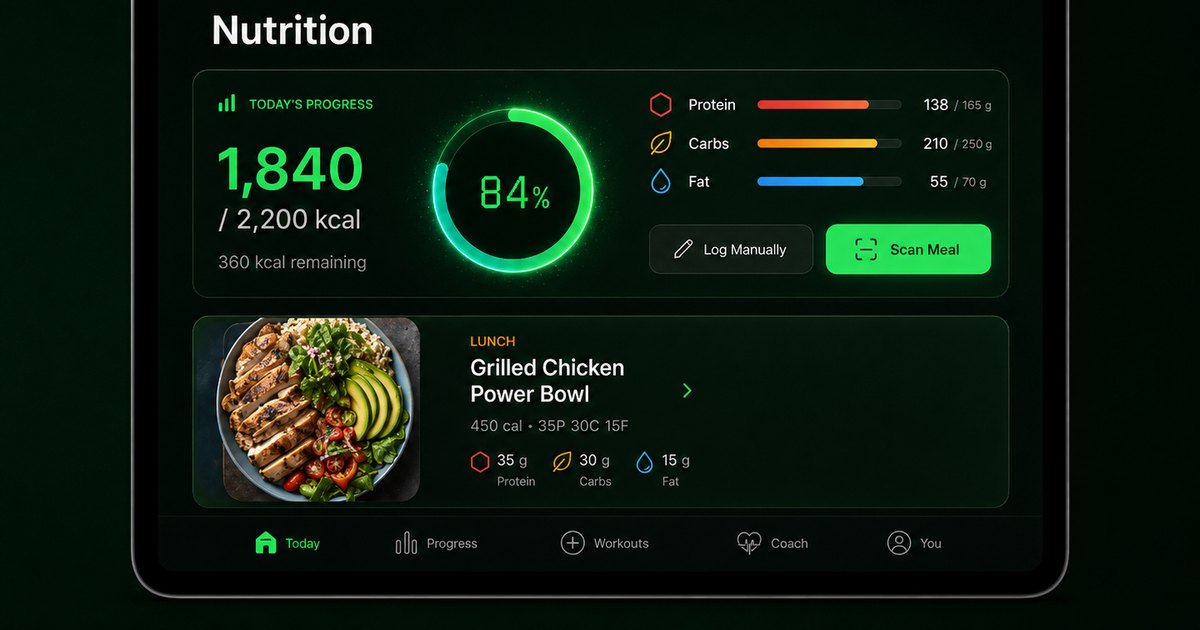 An AI nutritionist app should recommend meals that fit your body, goals, and food preferences